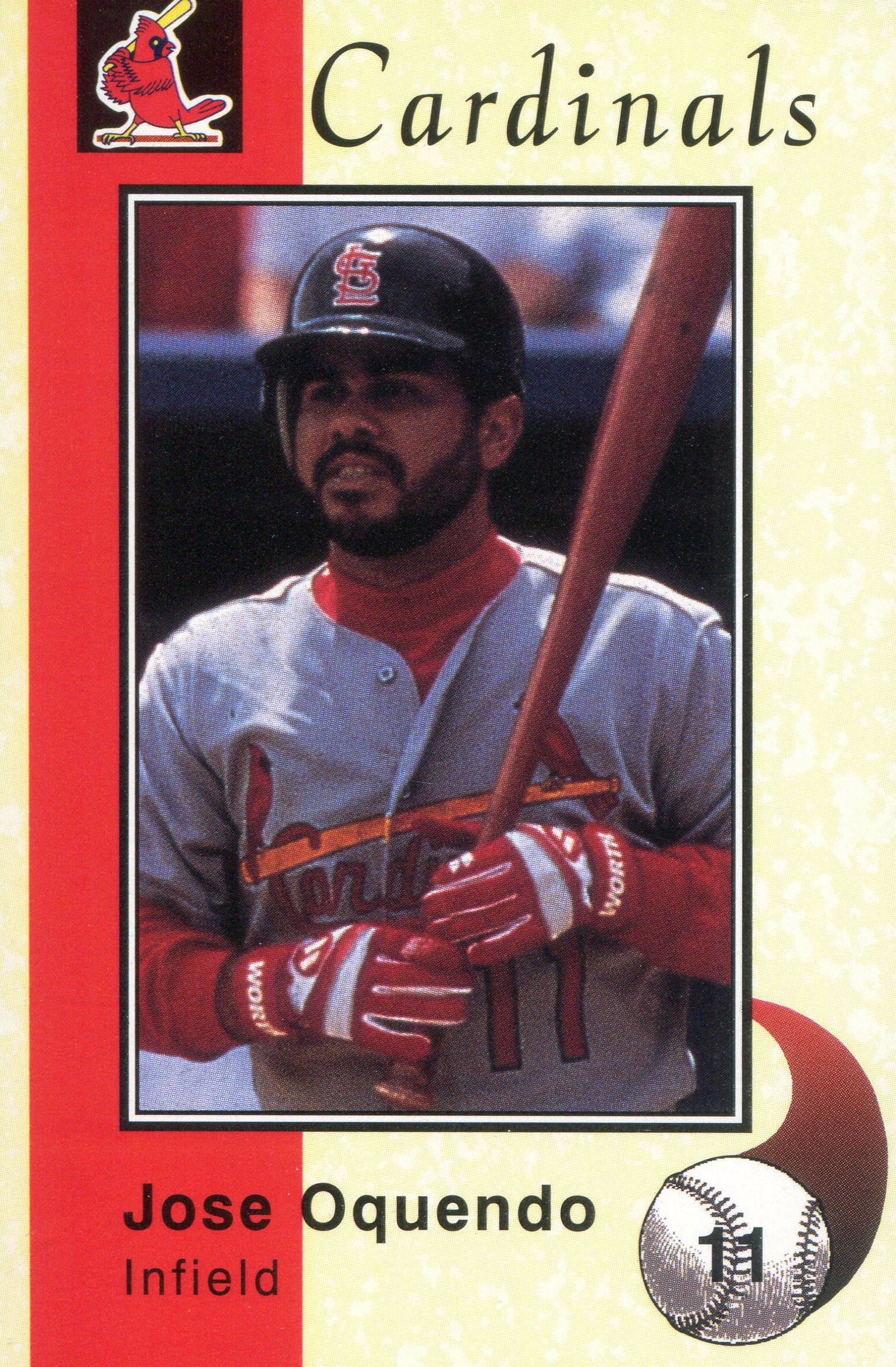 1991 Cardinals Police #9 Joe Torre MG - NM-MT