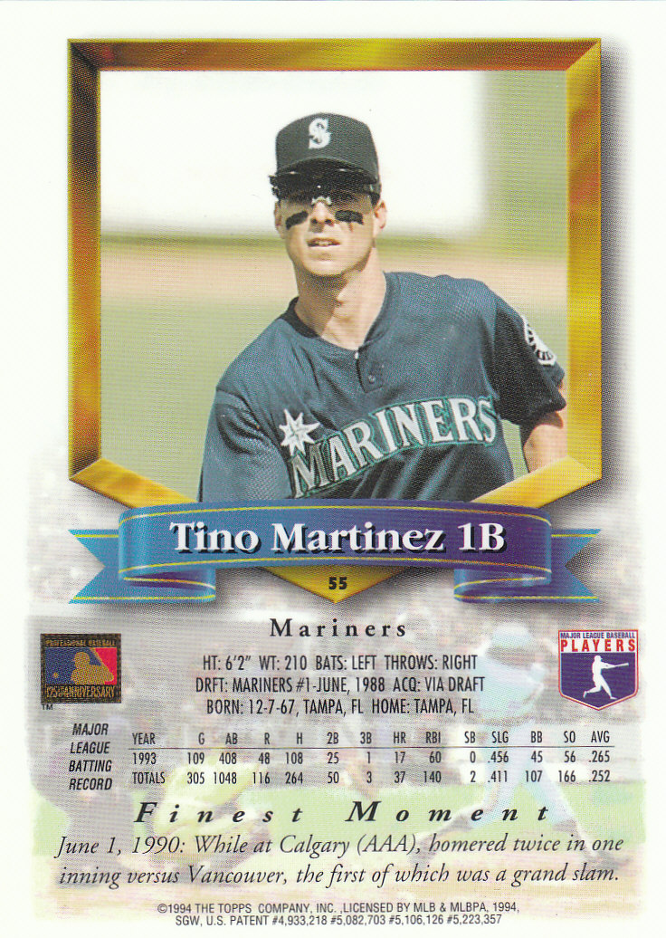 1994 Finest Baseball - Picture 47 of 311
