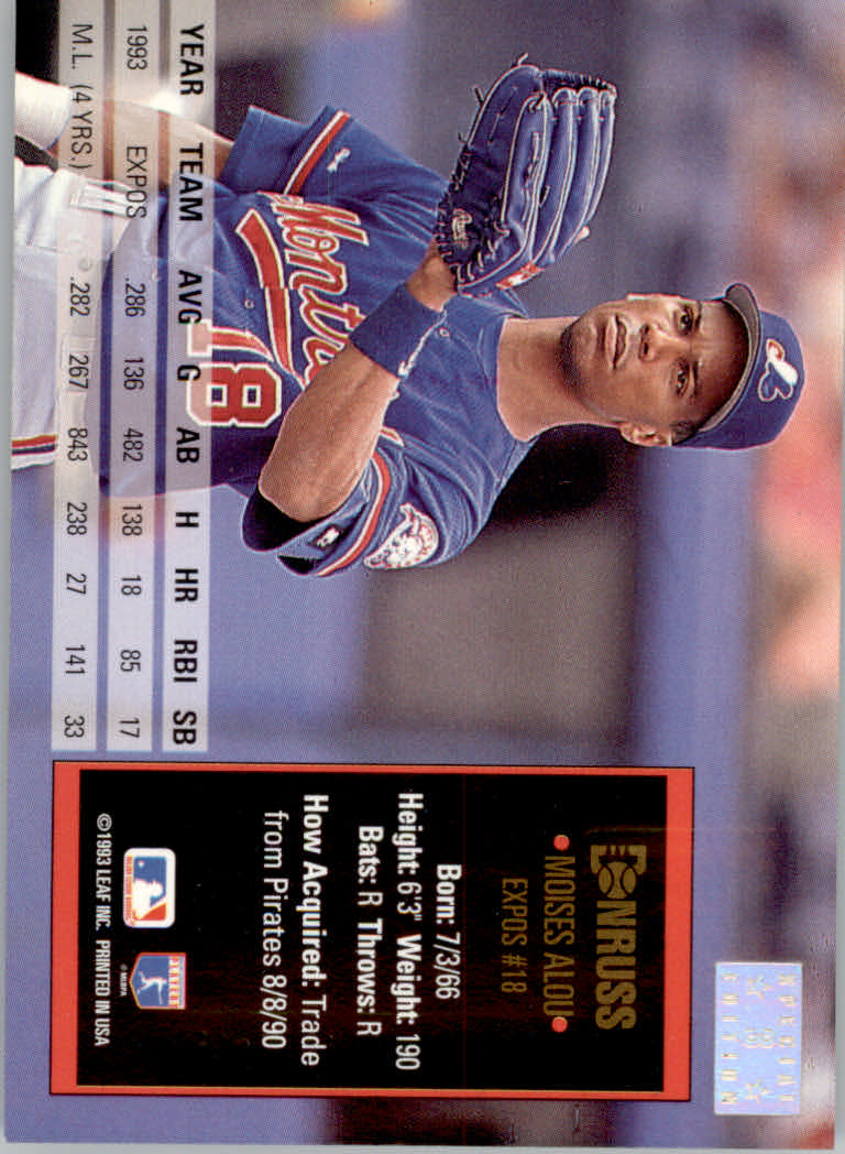 1994 Donruss Baseball "Special Edition" Insert Cards - Picture 7 of 199