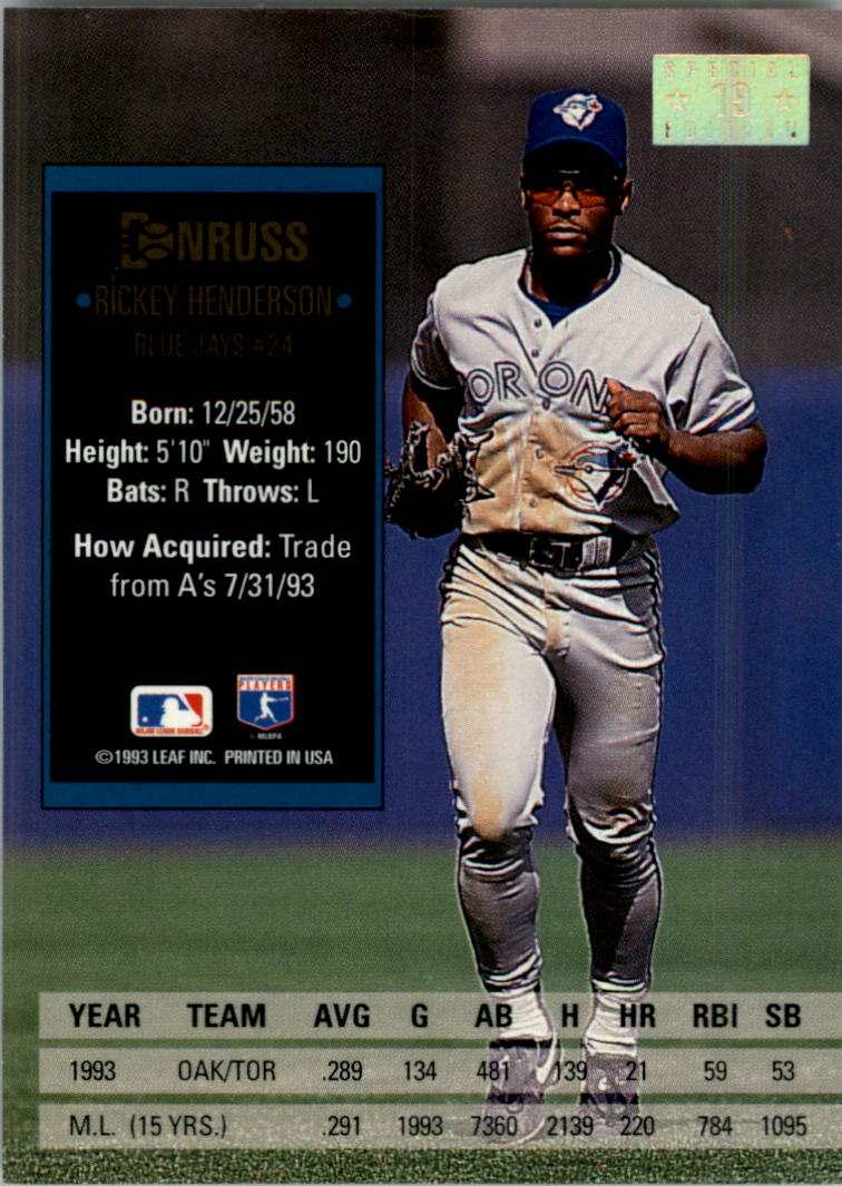 1994 Donruss Special Edition Baseball Card Pick EBay
