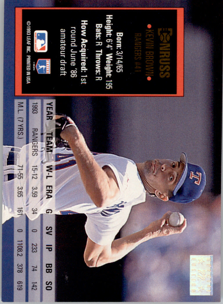 1994 Donruss Baseball "Special Edition" Insert Cards - Picture 45 of 199