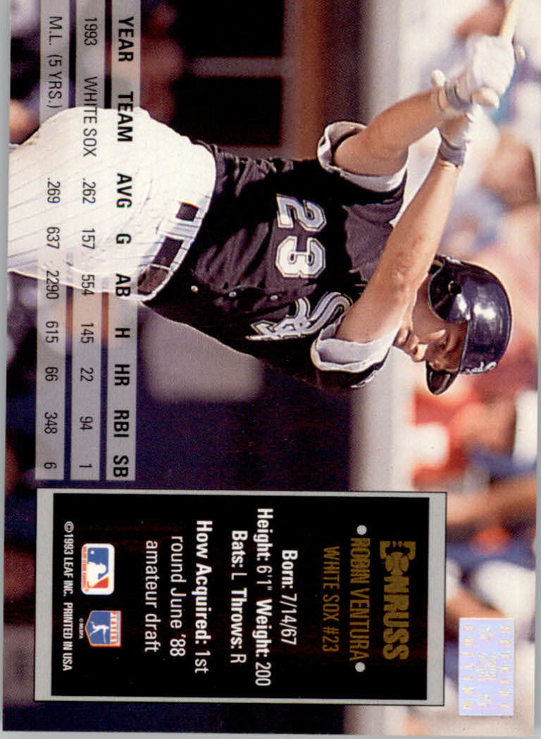 1994 Donruss Baseball "Special Edition" Insert Cards - Picture 47 of 199