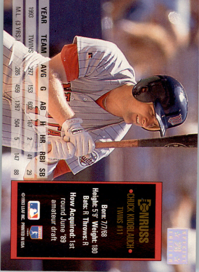 1994 Donruss Baseball "Special Edition" Insert Cards - Picture 57 of 199