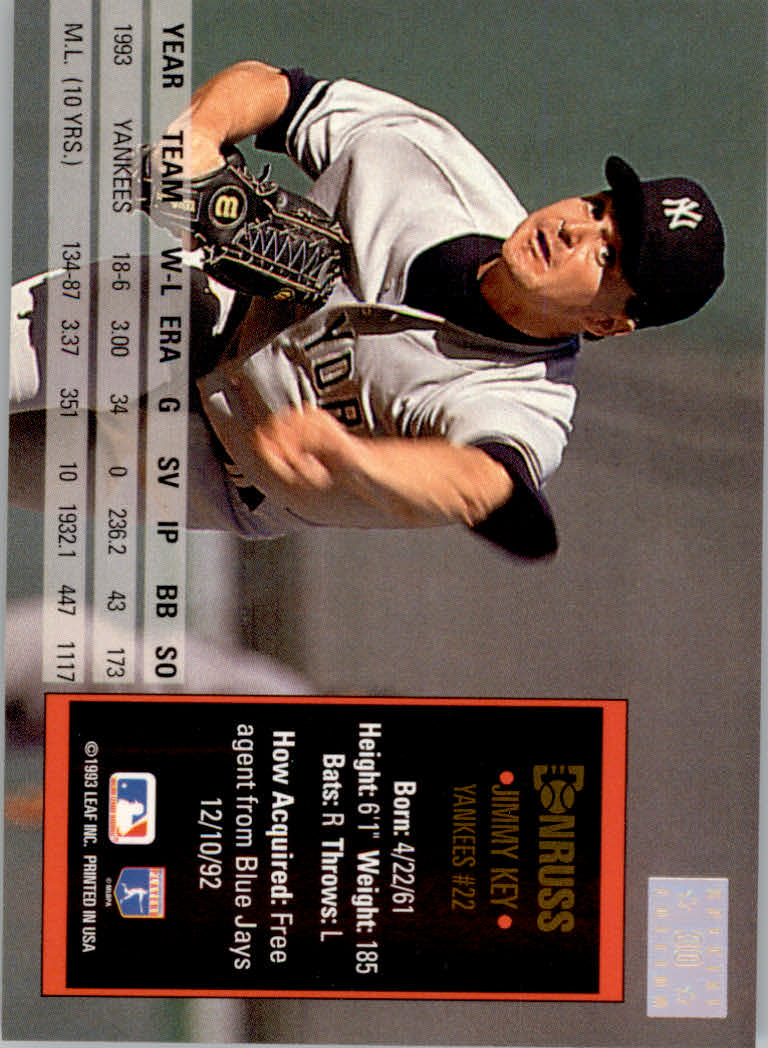 1994 Donruss Baseball "Special Edition" Insert Cards - Picture 61 of 199