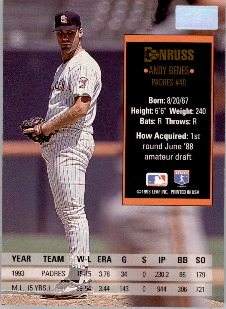 1994 Donruss Baseball "Special Edition" Insert Cards - Picture 105 of 199