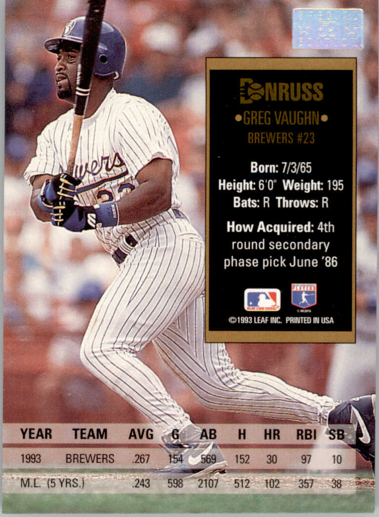 1994 Donruss Baseball "Special Edition" Insert Cards - Picture 119 of 199