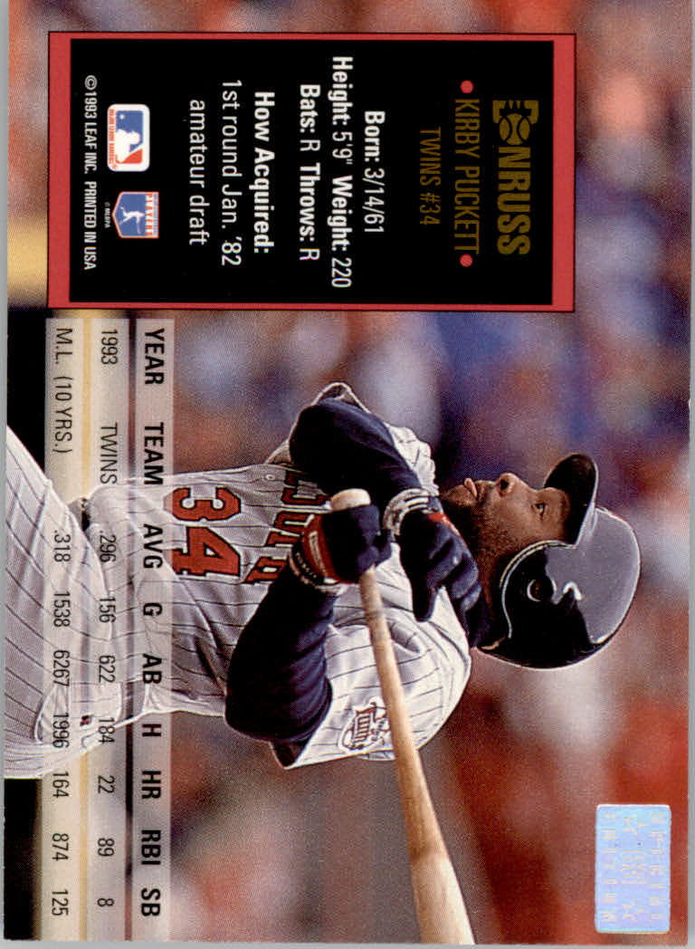 1994 Donruss Baseball "Special Edition" Insert Cards - Picture 127 of 199