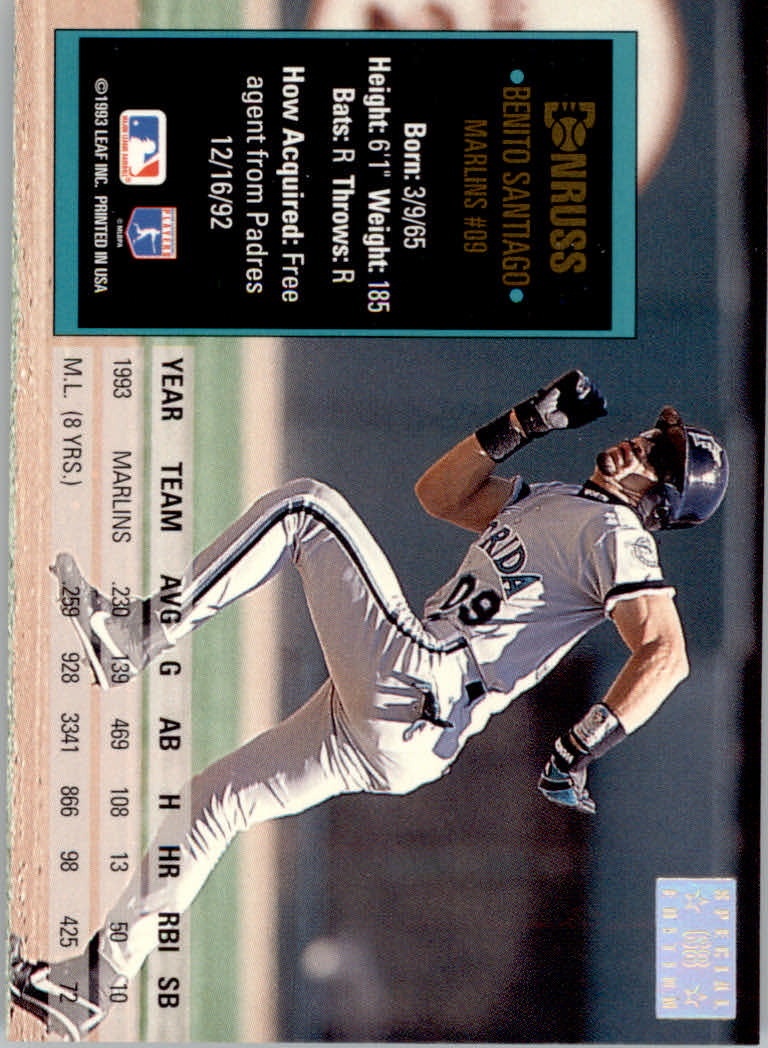 1994 Donruss Baseball "Special Edition" Insert Cards - Picture 137 of 199