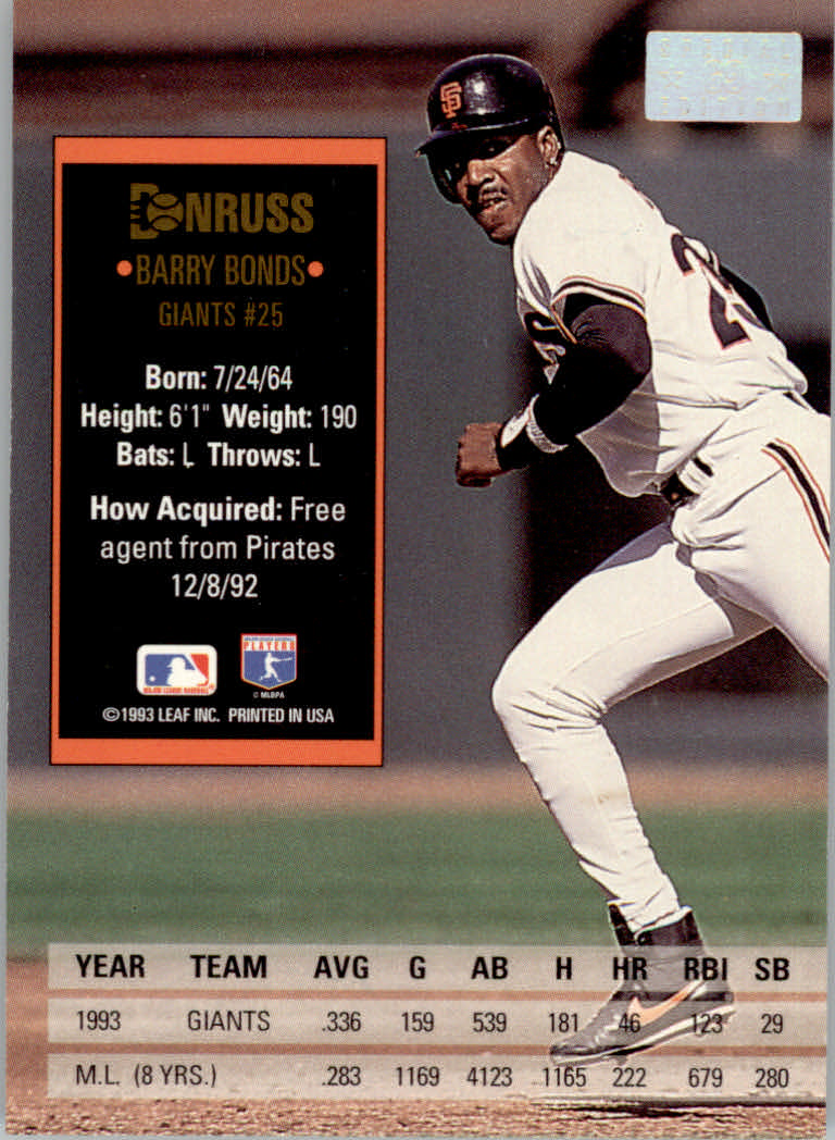 1994 Donruss Baseball "Special Edition" Insert Cards - Picture 139 of 199