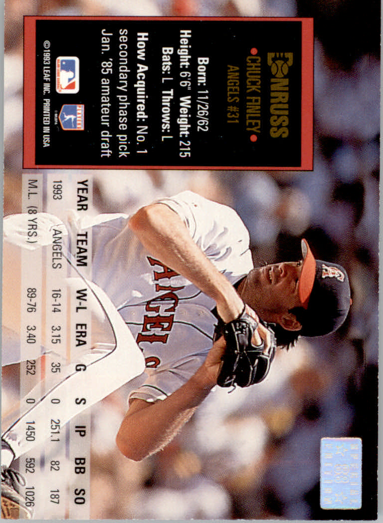 1994 Donruss Baseball "Special Edition" Insert Cards - Picture 167 of 199