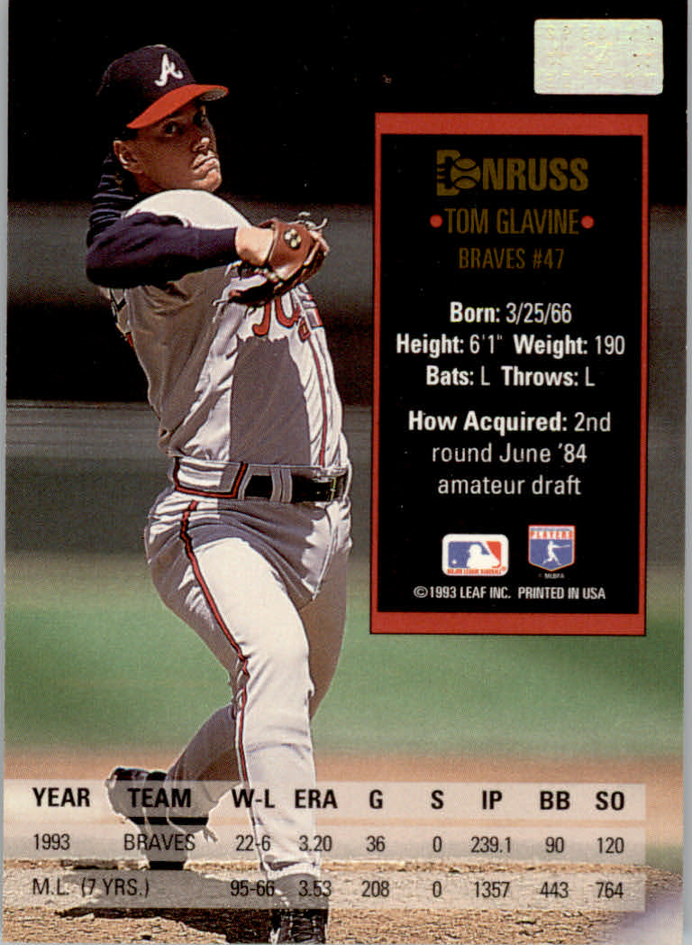 1994 Donruss Baseball "Special Edition" Insert Cards - Picture 169 of 199