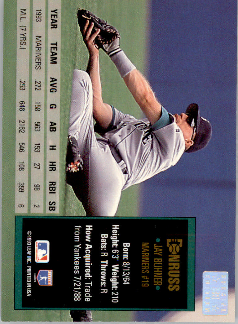 1994 Donruss Baseball "Special Edition" Insert Cards - Picture 179 of 199