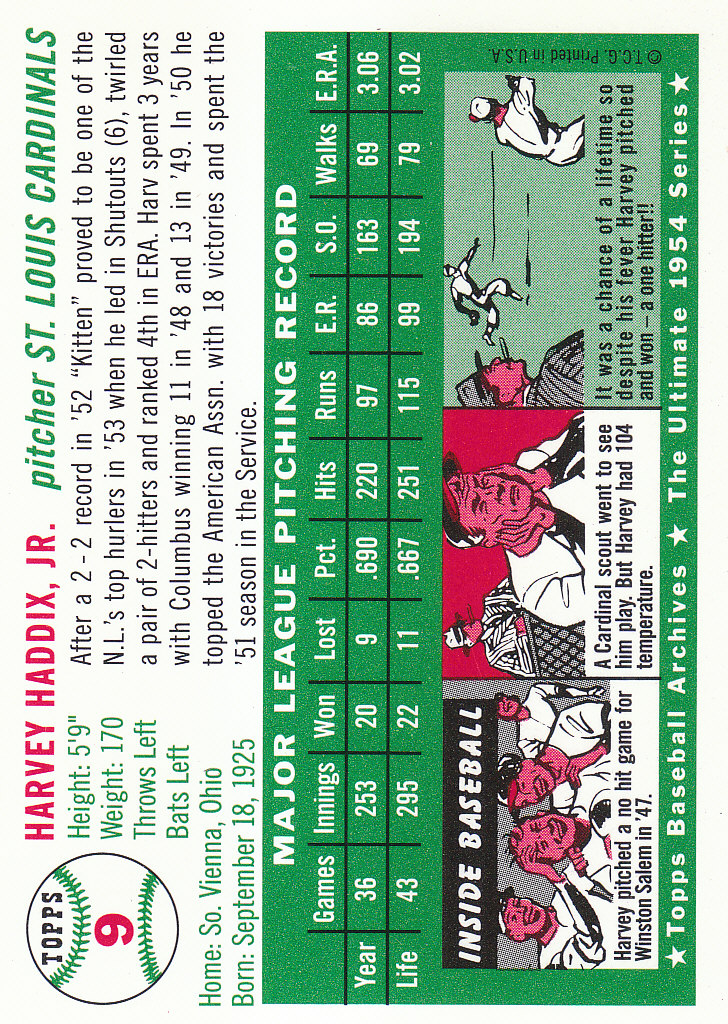 1994 Topps Archives 1954 Gold Baseball - Picture 9 of 94