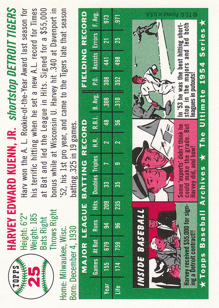 1994 Topps Archives 1954 Gold Baseball - Picture 17 of 94