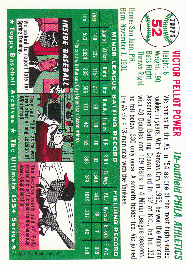 1994 Topps Archives 1954 Gold Baseball - Picture 28 of 94