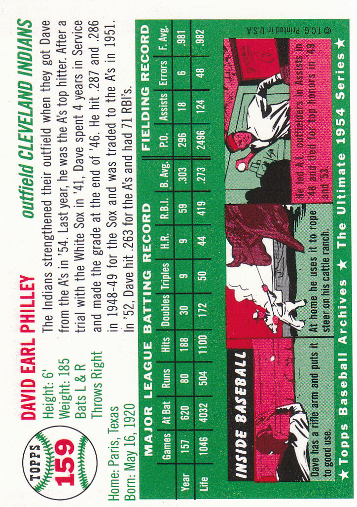1994 Topps Archives 1954 Gold Baseball - Picture 72 of 94
