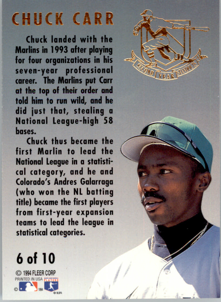 1994 Ultra (Fleer) Baseball "Insert" Cards - Picture 164 of 177