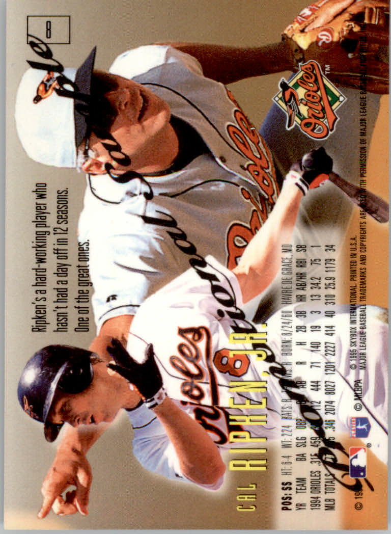 1995 Emotion Baseball "Main Set" Cards and Ripken Promo - Picture 277 of 277