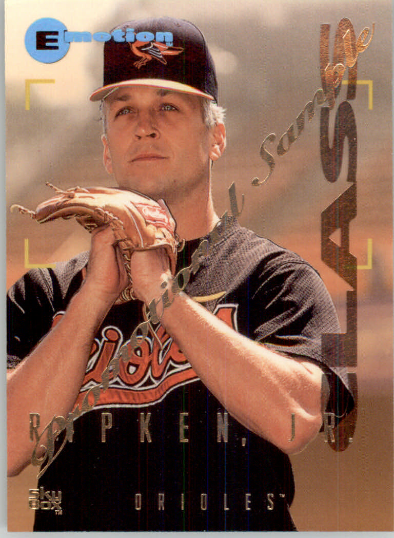1995 Emotion Baseball "Main Set" Cards and Ripken Promo - Picture 276 of 277
