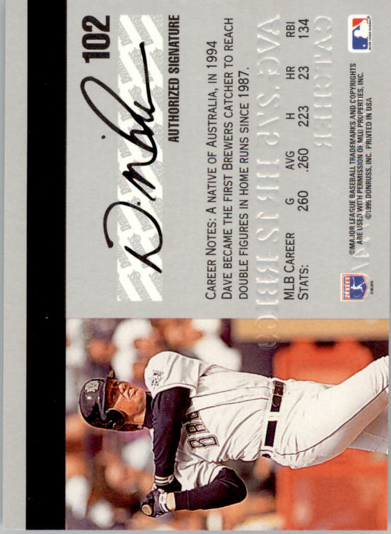 1995 Studio Baseball "Main Set" Cards #1 to #200 - Picture 203 of 397