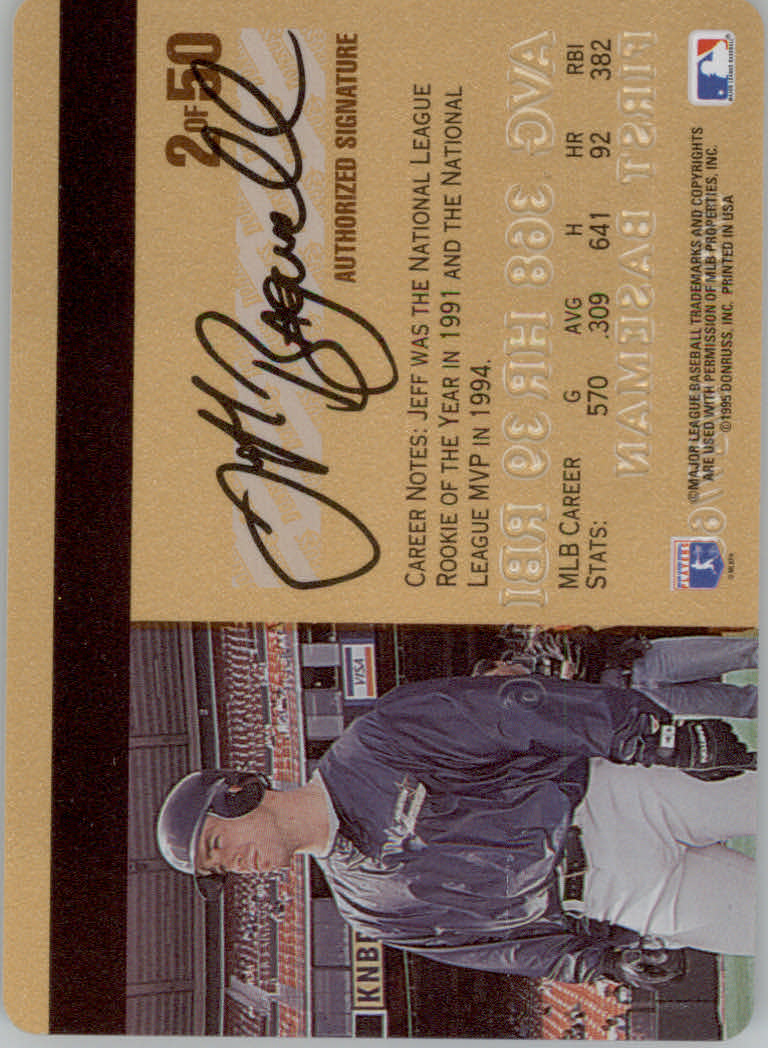 1995 Studio Baseball "Gold and Platinum Series" Insert Cards - Picture 5 of 63