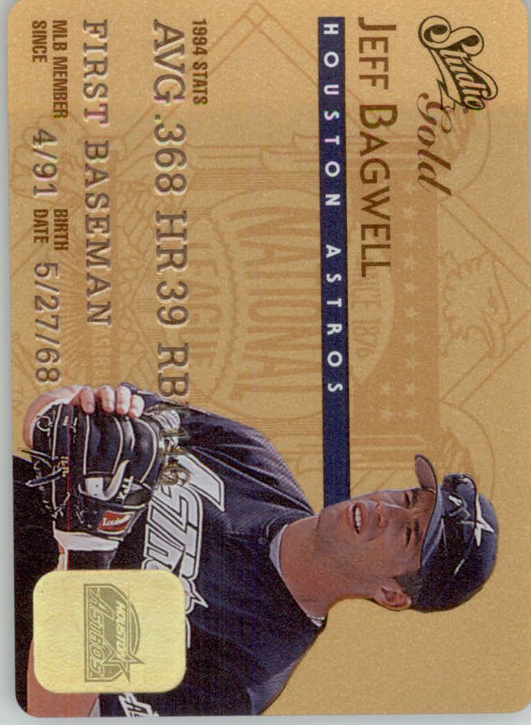 1995 Studio Baseball "Gold and Platinum Series" Insert Cards - Picture 4 of 63