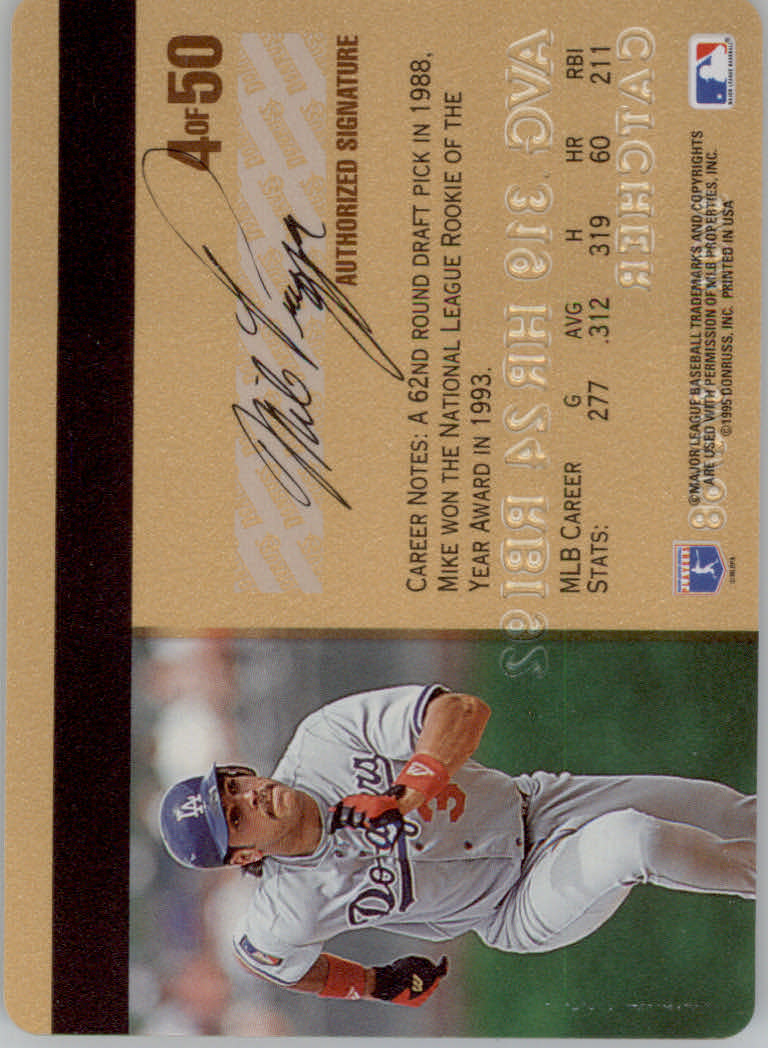 1995 Studio Baseball "Gold and Platinum Series" Insert Cards - Picture 9 of 63