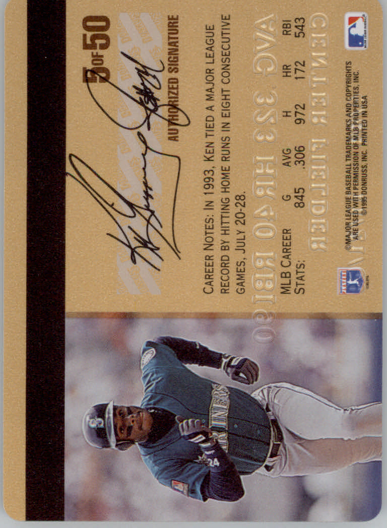 1995 Studio Baseball "Gold and Platinum Series" Insert Cards - Picture 11 of 63