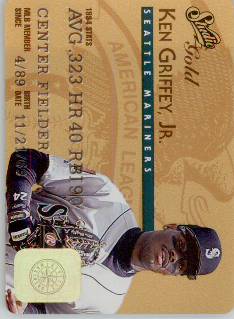 1995 Studio Baseball "Gold and Platinum Series" Insert Cards - Picture 10 of 63