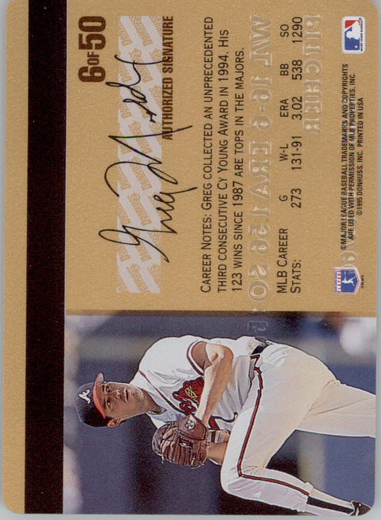 1995 Studio Baseball "Gold and Platinum Series" Insert Cards - Picture 13 of 63