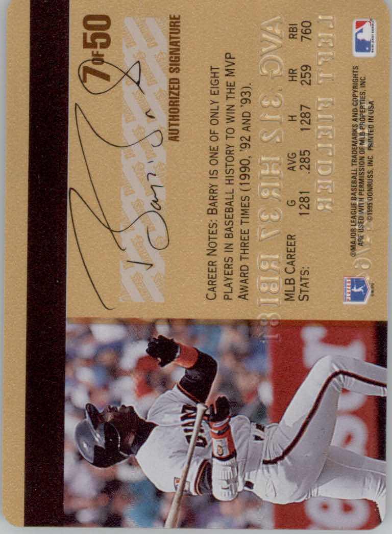 1995 Studio Baseball "Gold and Platinum Series" Insert Cards - Picture 15 of 63