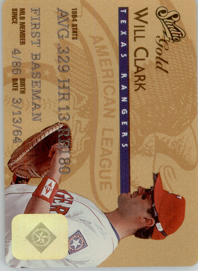 1995 Studio Baseball "Gold and Platinum Series" Insert Cards - Picture 18 of 63