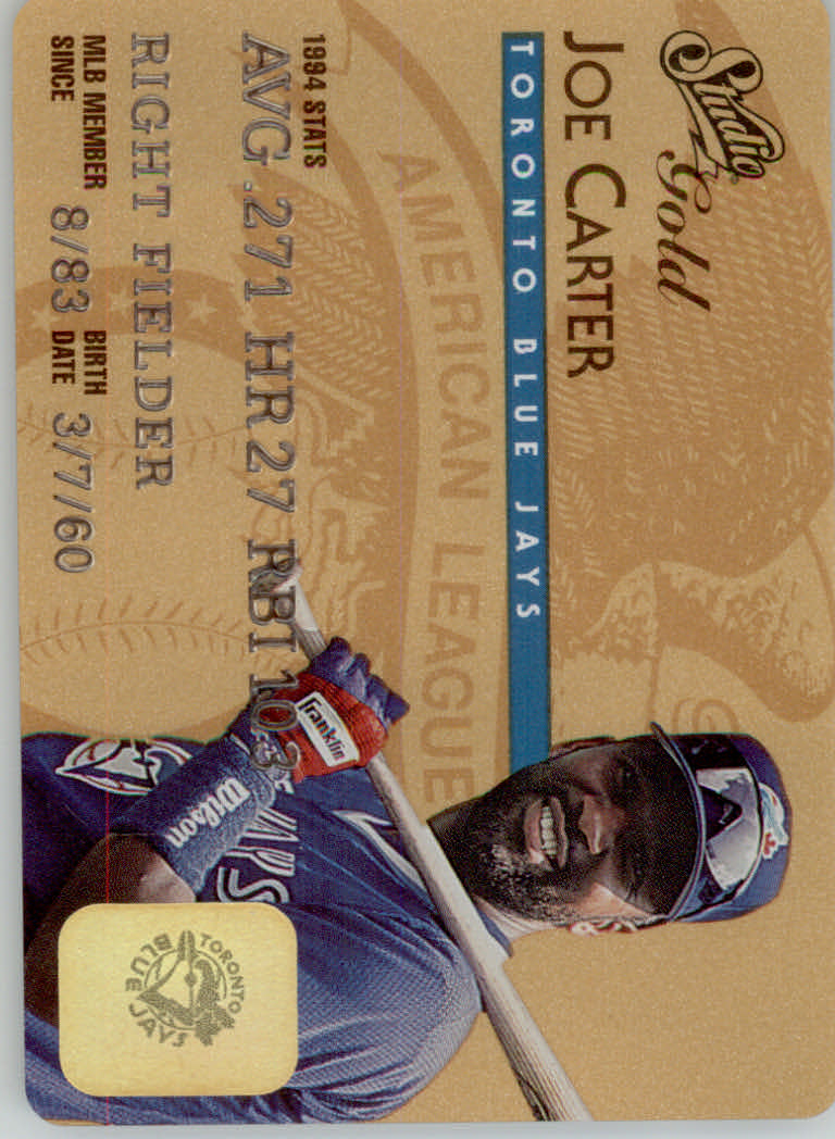 1995 Studio Baseball "Gold and Platinum Series" Insert Cards - Picture 22 of 63