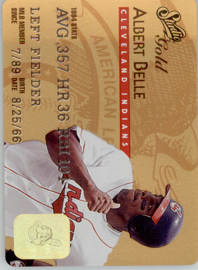 1995 Studio Baseball "Gold and Platinum Series" Insert Cards - Picture 24 of 63