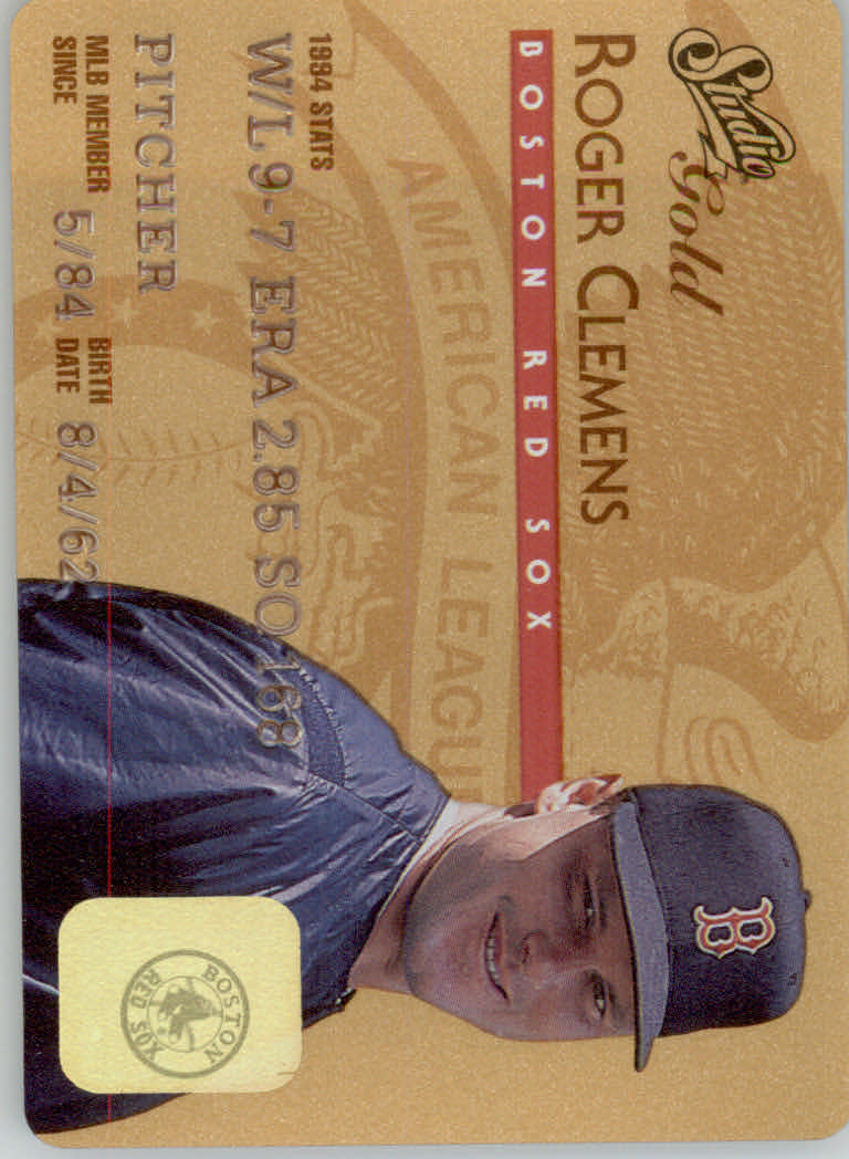1995 Studio Baseball "Gold and Platinum Series" Insert Cards - Picture 26 of 63
