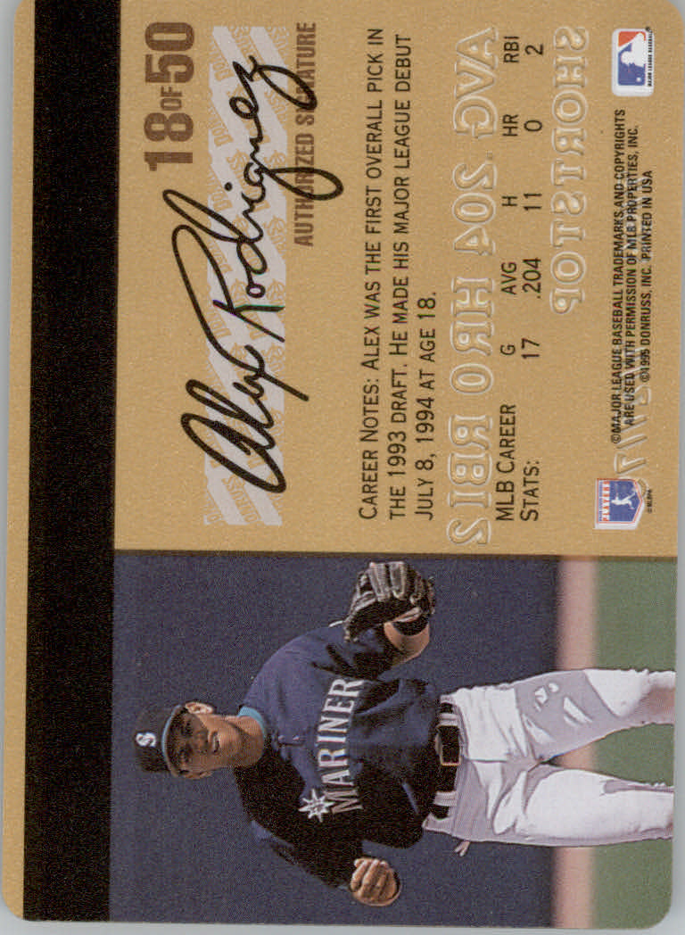 1995 Studio Baseball "Gold and Platinum Series" Insert Cards - Picture 29 of 63