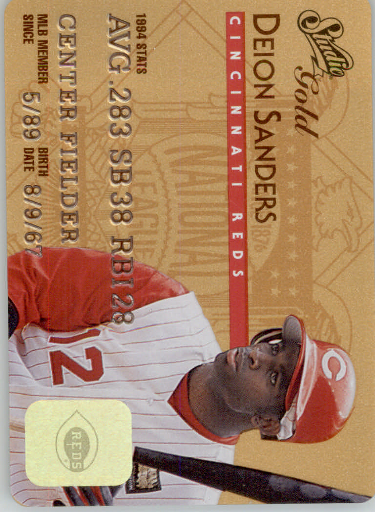 1995 Studio Baseball "Gold and Platinum Series" Insert Cards - Picture 30 of 63