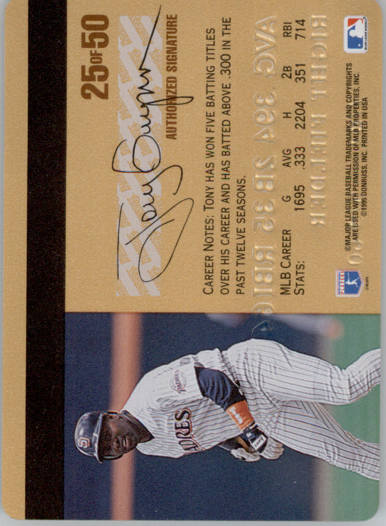 1995 Studio Baseball "Gold and Platinum Series" Insert Cards - Picture 37 of 63