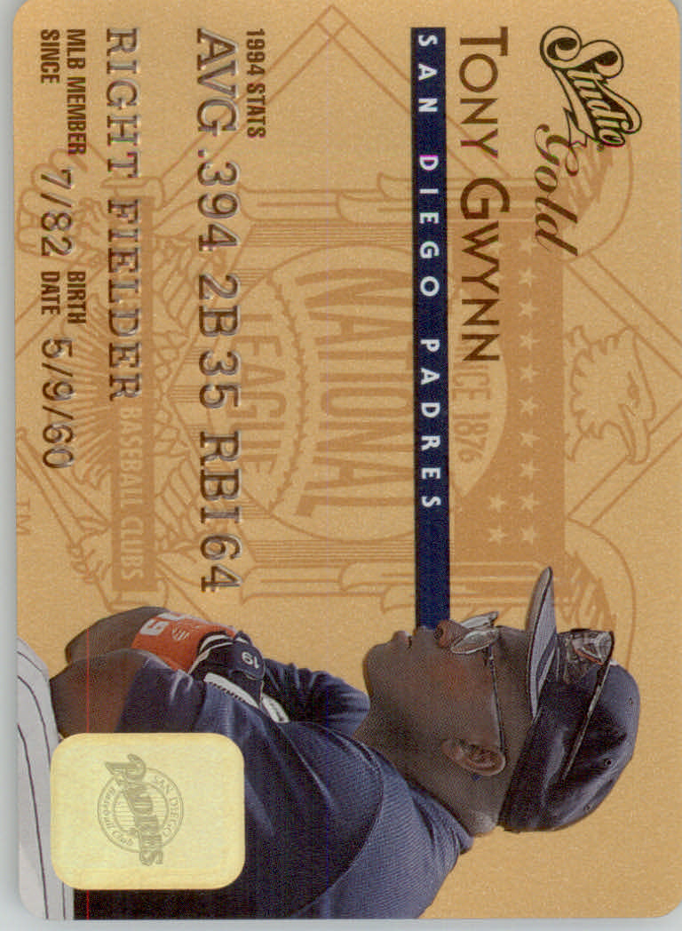 1995 Studio Baseball "Gold and Platinum Series" Insert Cards - Picture 36 of 63