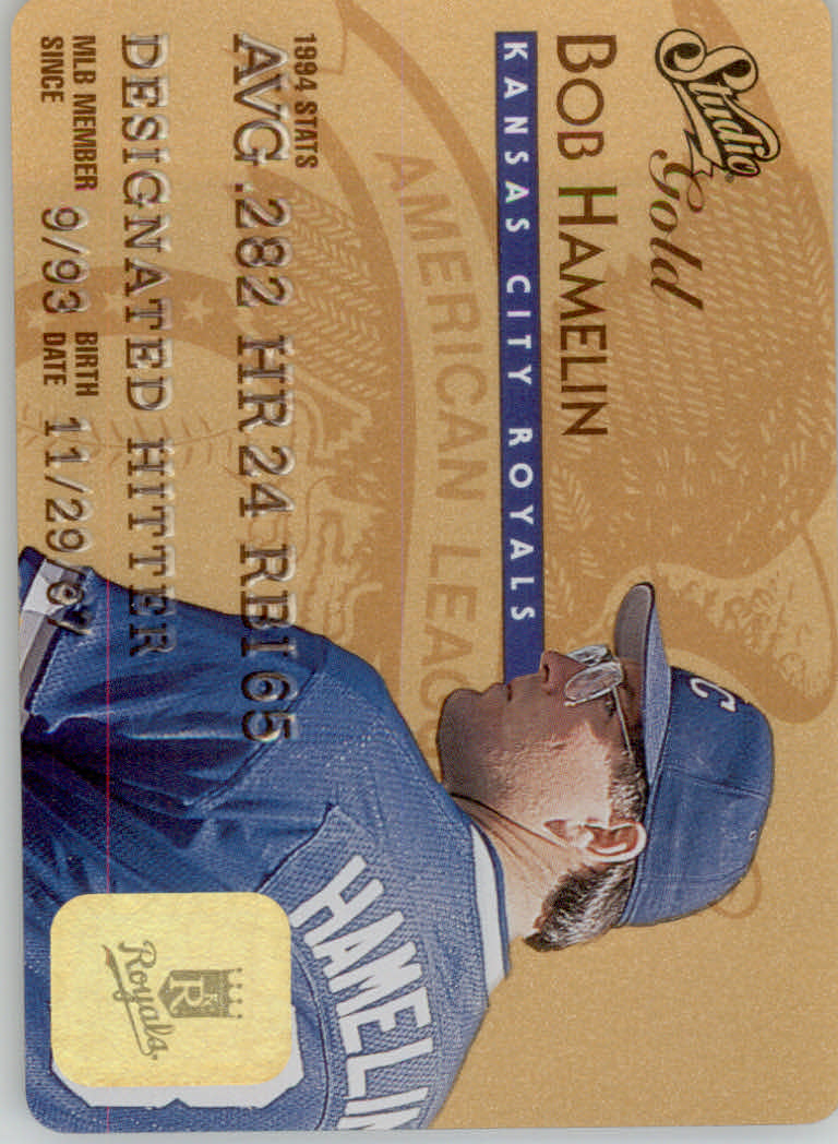 1995 Studio Baseball "Gold and Platinum Series" Insert Cards - Picture 40 of 63