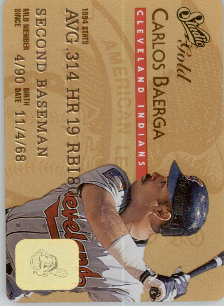 1995 Studio Baseball "Gold and Platinum Series" Insert Cards - Picture 48 of 63