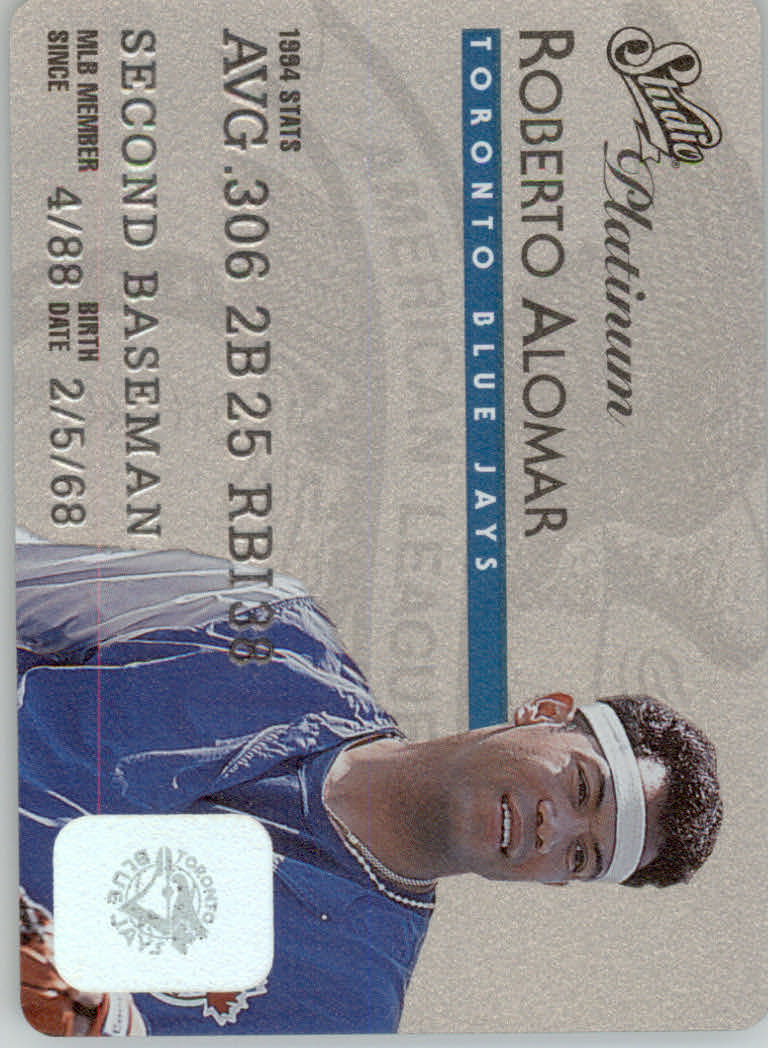 1995 Studio Baseball "Gold and Platinum Series" Insert Cards - Picture 60 of 63