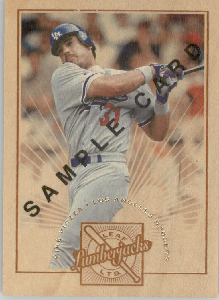 1996 Leaf Limited Baseball "Lumberjacks Samples" Inserto Carte - Foto 4 di 5