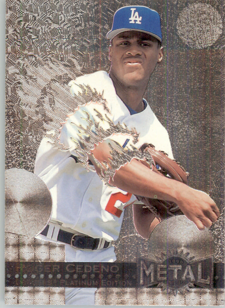 1996 Metal Universe Baseball "Platinum" Parallel Cards - Picture 74 of 95