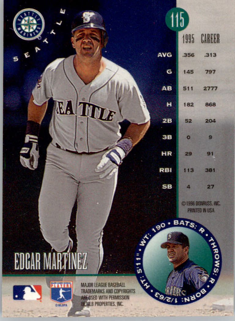1996 Leaf Baseball "Press Proofs" Parallel Cards - Bild 27 von 41