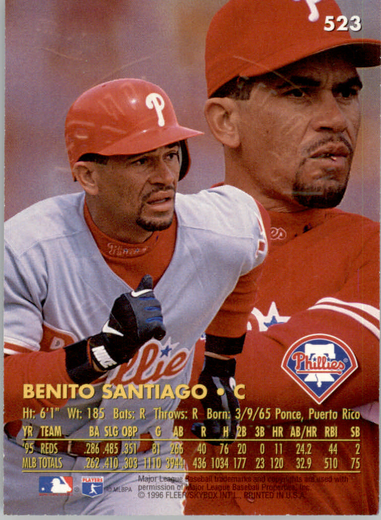 1996 Ultra (Fleer) Baseball "Gold Medallion" Parallel Cards - Picture 305 of 347