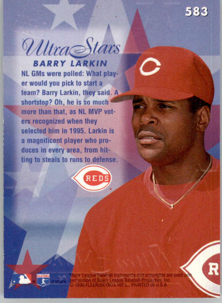 1996 Ultra (Fleer) Baseball "Gold Medallion" Parallel Cards - Picture 339 of 347