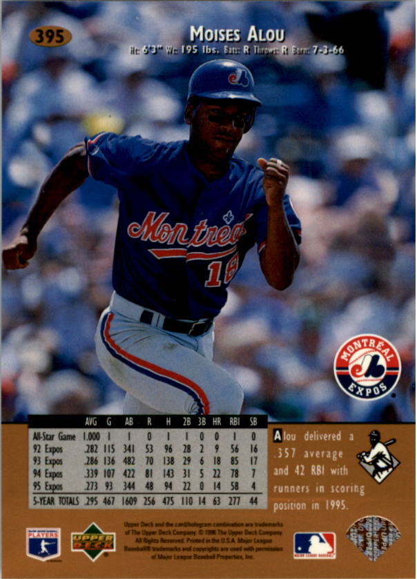 1996 Upper Deck Baseball Card Pick 251-499 - Picture 287 of 465
