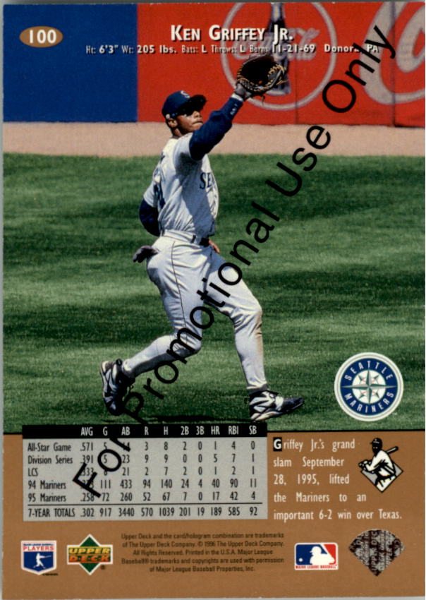 1996 Upper Deck Baseball Card Pick 251-499 - Picture 465 of 465