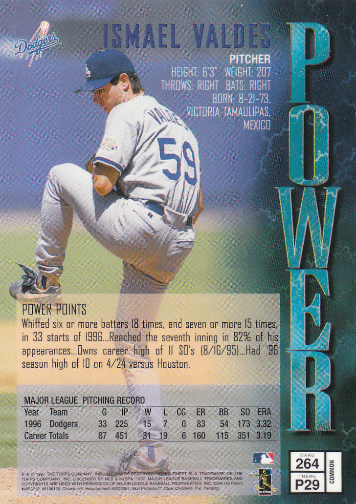 1997 Finest Baseball - Picture 149 of 231